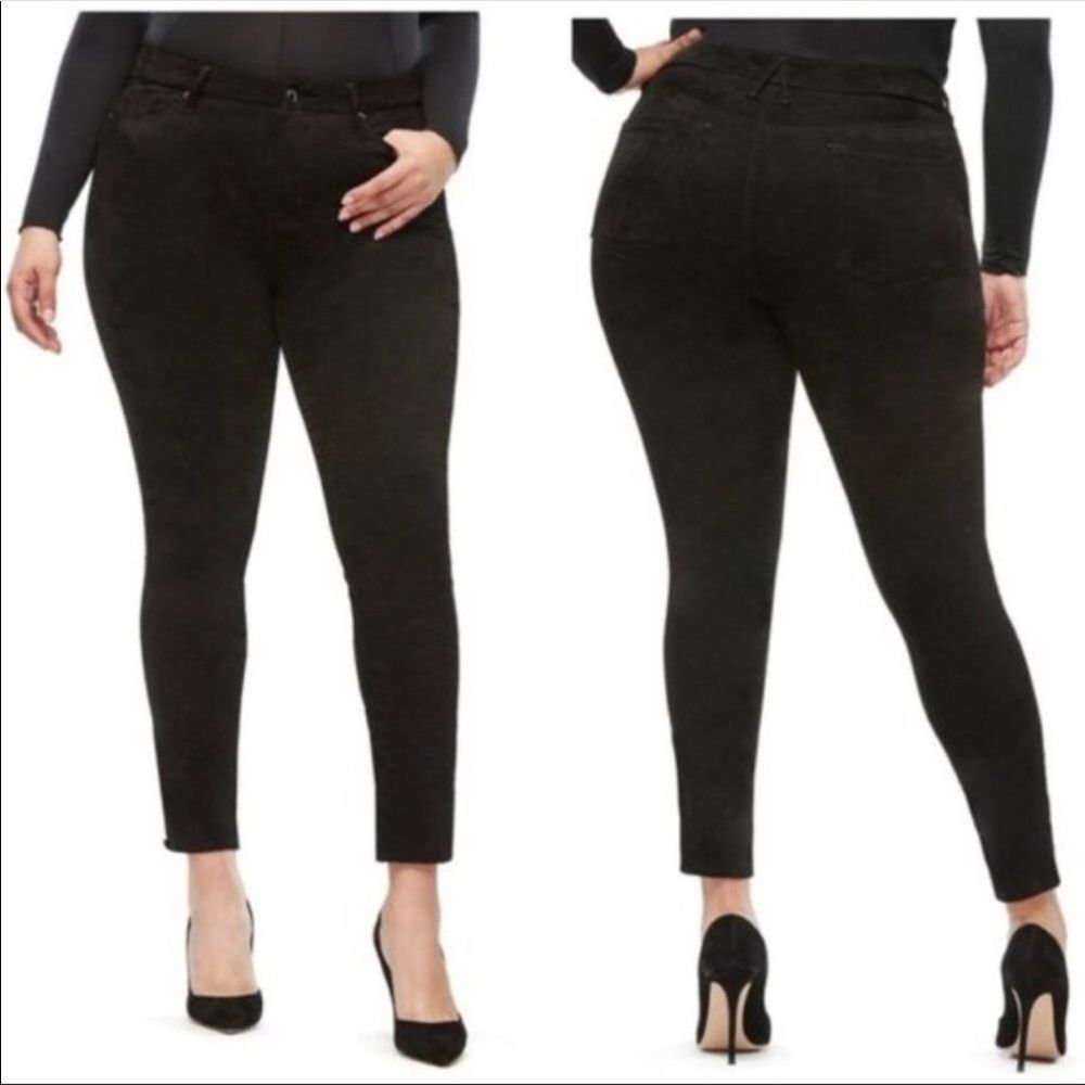 Good American Good Legs Black Jeans Plus Size 24 - Picture 3 of 8